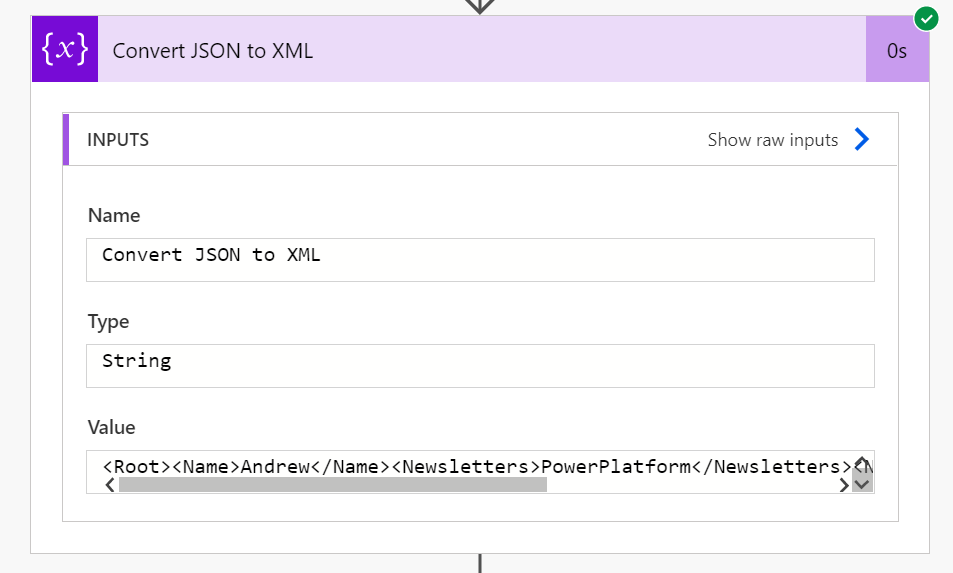 javascript convert xml to json
